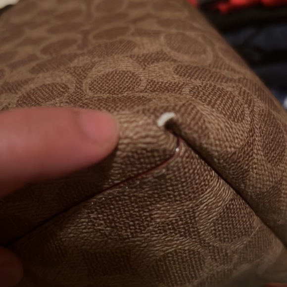 Coach Brown and Tan Tote Bag - Picture 11 of 12